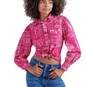 Wrangler x Barbie shirt